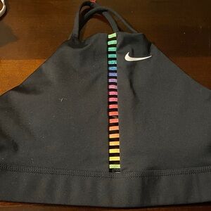 Nike Black top with Multicolor Accents
